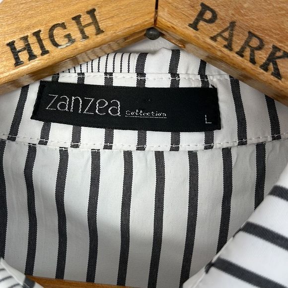 Asymmetrical Button Up Shirt - Picture 6 of 6